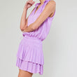 Load image into Gallery viewer, SLEEVELESS PLEATED DRESS