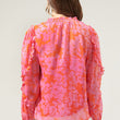Load image into Gallery viewer, pink top floral print