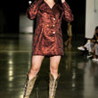 Load image into Gallery viewer, Burgundy oversize blazer dress