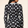 Load image into Gallery viewer, Polka Dot Long Sleeve Romper