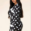 Load image into Gallery viewer, Polka Dot Long Sleeve Romper