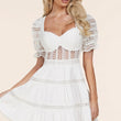 Load image into Gallery viewer, Summer ready in this cute fit and flare mini dress