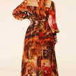 Load image into Gallery viewer, Rusty Abstract Print Maxi Dress