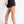 Load image into Gallery viewer, Black  Butter V Shaped High-Waist Skort
