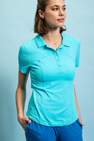 GREEN GOLF POLO SHIRTS