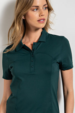 GREEN GOLF POLO SHIRTS