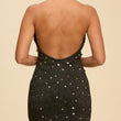 Load image into Gallery viewer, Sequin Metallic Knit Dress
