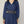 Load image into Gallery viewer, Navy Satin Dress
