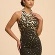 Load image into Gallery viewer, Sequin Metallic Knit Dress
