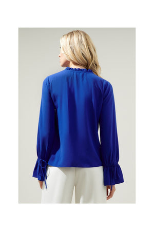 Split Neck Blouse