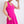 Load image into Gallery viewer, PINK BUTTER V NECK GOLF DRESS

