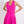 Load image into Gallery viewer, PINK BUTTER V NECK GOLF DRESS
