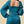 Load image into Gallery viewer, TEAL SATIN SWEETHEART NECK PUFF SLEEVE DRESS
