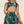 Load image into Gallery viewer, Jungle garden print V-neck mini dress - iavisionboutique
