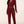 Load image into Gallery viewer, Burgundy Jumpsuit features a classy blazer - iavisionboutique
