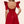 Load image into Gallery viewer, Red Ruby A-line Mini Dress rhinestones puffed statement short sleeves
