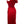 Load image into Gallery viewer, RED SLIT STRIPED MIDI SHORT SLEEVE ONE SHOULDER BODYCON DRESS
