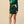 Load image into Gallery viewer, GREEN VELVET PUFF SHOLDER MINI DRESS - iavisionboutique
