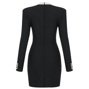 Let's Talk Business Dress Features a Blazer Silhouette - iavisionboutique