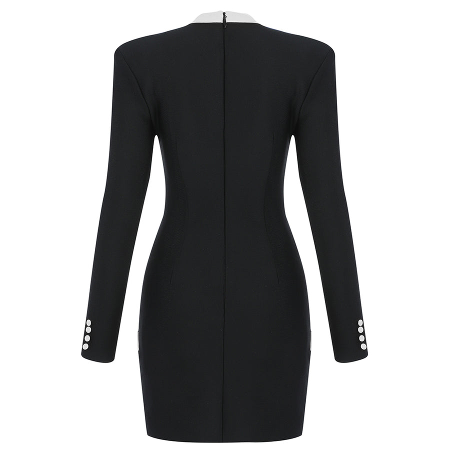 Let's Talk Business Dress Features a Blazer Silhouette - iavisionboutique