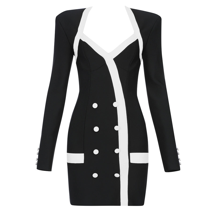 Let's Talk Business Dress Features a Blazer Silhouette - iavisionboutique