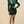 Load image into Gallery viewer, GREEN VELVET PUFF SHOLDER MINI DRESS - iavisionboutique
