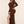 Load image into Gallery viewer, Maxi dress in brown with gold-tone chain - iavisionboutique
